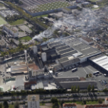 Le Havre, France - Usine verre