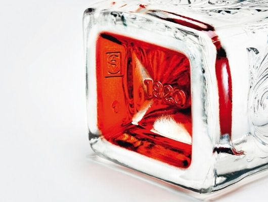 Saverbox sur bouteille en verre | Saverglass©