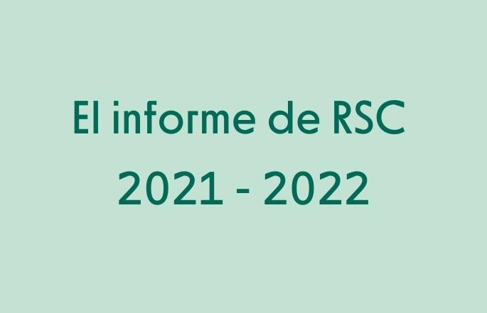 Cobertura del informe de RSC