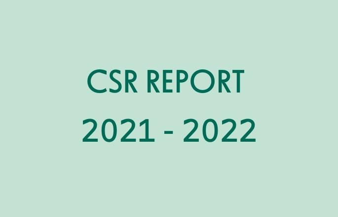 CSR REPORT 2021 - 2022