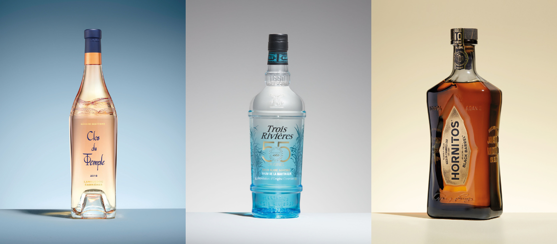 Glass Liquor & Spirit Bottles