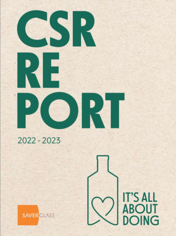 Saverglass CSR Report Cover
