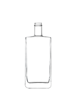 Bouteille en verre extra-blanc pour spiritueux, modèle Long Island, 37,5CL, bague GPI