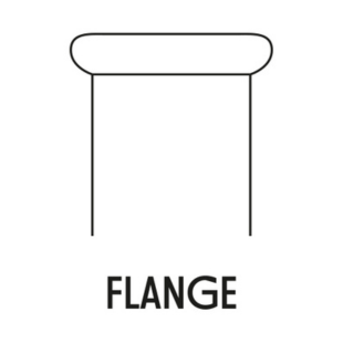 Bague Flange Schéma de la bague de bouteille de vin de type Flange.